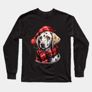 Dalmatian Christmas Long Sleeve T-Shirt